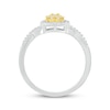 Thumbnail Image 2 of Diamond Promise Ring 1/4 ct tw 10K Two-Tone Gold