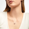 Thumbnail Image 3 of KAY Lab-Grown Diamonds Heart Necklace 1/2 ct tw 14K White Gold 18"