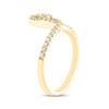 Thumbnail Image 1 of Love Entwined Round-Cut Diamond Fashion Ring 1/3 ct tw 10K Yellow Gold