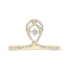Thumbnail Image 3 of Love Entwined Round-Cut Diamond Fashion Ring 1/3 ct tw 10K Yellow Gold