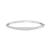 Thumbnail Image 0 of Lab-Created Diamonds by KAY Round-Cut Bangle Bracelet 2 ct tw 14K White Gold