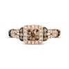 Thumbnail Image 3 of Le Vian Chocolate Diamond Ring 1 ct tw 14K Strawberry Gold