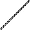 Thumbnail Image 3 of Men's Box Chain Gift Set Black Ion-Plated Stainless Steel
