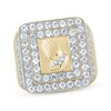 Thumbnail Image 1 of Men's Diamond Praying Hands Signet-Style Ring 2 ct tw 14K Yellow Gold