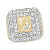 Thumbnail Image 0 of Men's Diamond Praying Hands Signet-Style Ring 2 ct tw 14K Yellow Gold