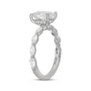 Thumbnail Image 1 of Neil Lane Artistry Oval-Cut Lab-Created Diamond Engagement Ring 2-5/8 ct tw 14K White Gold