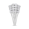 Thumbnail Image 1 of Lab-Created Diamonds by KAY Multi-Row Fashion Ring 2 ct tw 10K White Gold
