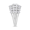 Thumbnail Image 2 of KAY Lab-Grown Diamonds Multi-Row Fashion Ring 2 ct tw 10K White Gold