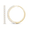 Thumbnail Image 0 of Lab-Created Diamonds by KAY Hoop Earrings 5 ct tw 10K Yellow Gold