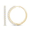 Thumbnail Image 1 of KAY Lab-Grown Diamonds Hoop Earrings 5 ct tw 10K Yellow Gold