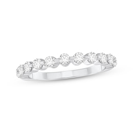 Adore Diamond Anniversary Ring 5/8 ct tw 10K White Gold