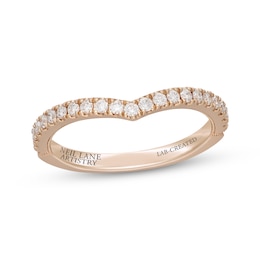 Neil Lane Artistry Lab-Grown Diamond Contour Wedding Band 1/3 ct tw 14K Yellow Gold