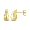 Thumbnail Image 1 of Puffed Teardrop Earrings 14K Yellow Gold