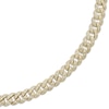 Thumbnail Image 2 of Men's Diamond Curb Chain Necklace 3-7/8 ct tw 10K Yellow Gold 22"