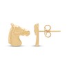 Thumbnail Image 3 of Horse Stud Earrings 14K Yellow Gold