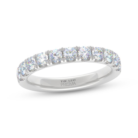 THE LEO Prisma Diamond Wedding Band 1 ct tw 14K White Gold