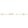 Thumbnail Image 3 of Diamond-Cut Circle Station Bracelet 10K Two-Tone Gold 7.5"