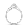 Thumbnail Image 3 of KAY Lab-Grown Diamonds Multi-Stone Cushion-Shaped Promise Ring 1/5 ct tw Sterling Silver