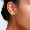 Thumbnail Image 3 of Ball Stud Earrings 24K Yellow Gold Vermeil Sterling Silver