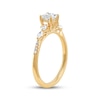 Thumbnail Image 2 of Adore Princess-Cut Diamond Engagement Ring 3/4 ct tw 14K Yellow Gold