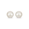 Thumbnail Image 2 of Cultured Pearl Stud Earrings 14K Yellow Gold