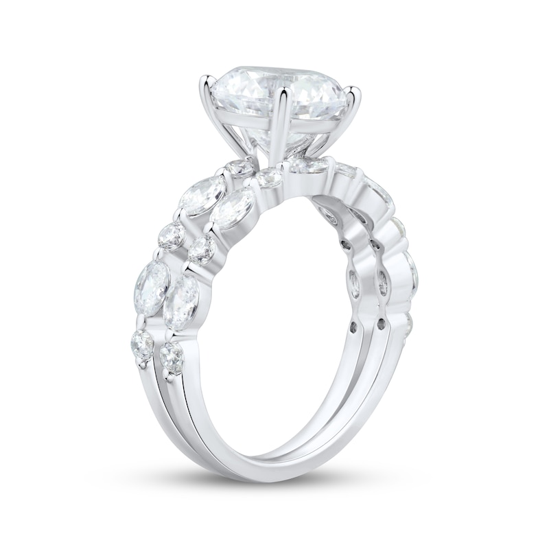 Main Image 2 of Adore Lab-Grown Diamonds Round-Cut Bridal Set 4 ct tw 14K White Gold
