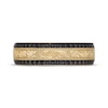 Thumbnail Image 3 of Neil Lane Men's Black Diamond Wedding Band 1/2 ct tw 14K Yellow Gold