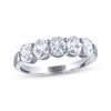 Thumbnail Image 1 of THE LEO Legacy Lab-Grown Diamond Oval-Cut Anniversary Band 2 ct tw 14K White Gold