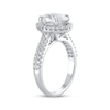 Thumbnail Image 2 of Lab-Grown Diamonds Oval-Cut Engagement Ring 2-1/2 ct tw 14K White Gold