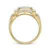 Thumbnail Image 3 of KAY Lab-Grown Diamonds Vintage-Style Multi-Diamond Fashion Ring 3/4 ct tw 10K Yellow Gold
