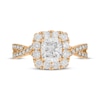 Thumbnail Image 2 of Neil Lane Artistry Cushion-Cut Lab-Created Diamond Engagement Ring 1-7/8 ct tw 14K Yellow Gold
