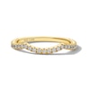 Thumbnail Image 3 of Neil Lane Artistry Lab-Grown Diamond Contour Wedding Band 1/4 ct tw 14K Yellow Gold