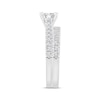 Thumbnail Image 2 of Adore Princess & Round-Cut Diamond Bridal Set 1-1/6 ct tw 14K White Gold
