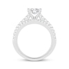 Thumbnail Image 3 of Adore Princess & Round-Cut Diamond Bridal Set 1-1/6 ct tw 14K White Gold