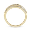 Thumbnail Image 3 of Adore Multi-Row Diamond Anniversary Ring 1 ct tw 14K Yellow Gold
