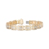 Thumbnail Image 0 of Men's Diamond Link Bracelet 1/2 ct tw 10K Yellow Gold 8.5"