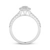 Thumbnail Image 3 of Adore Lab-Grown Diamonds Oval-Cut Halo Engagement Ring 1 ct tw 14K White Gold