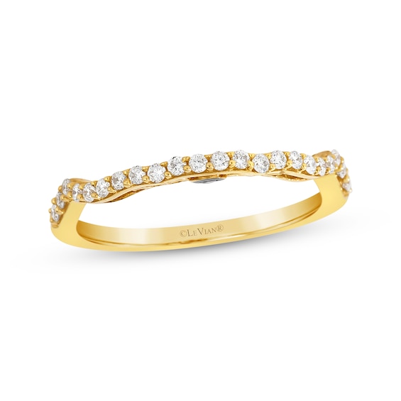 Le Vian Diamond Contour Ring 1/5 ct tw 14K Honey Gold