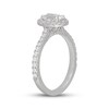 Thumbnail Image 2 of Neil Lane Oval-Cut Diamond Halo Engagement Ring 1-3/8 ct tw 14K White Gold