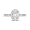 Thumbnail Image 3 of Neil Lane Oval-Cut Diamond Halo Engagement Ring 1-3/8 ct tw 14K White Gold