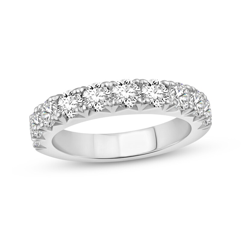 Main Image 1 of Lab-Grown Diamonds by KAY Anniversary Ring 1-1/2 ct tw 14K White Gold