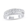 Thumbnail Image 1 of Adore Lab-Grown Diamond Three-Row Anniversary Ring 1-1/4 ct tw 14K White Gold (F/VS2)
