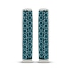 Thumbnail Image 2 of Blue Diamond Angled Hoop Earrings 1/3 ct tw Sterling Silver