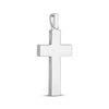 Thumbnail Image 3 of Diamond Cross Charm 3/4 ct tw Sterling Silver