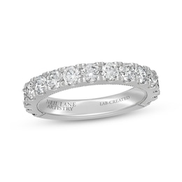 Neil Lane Artistry Lab-Grown Diamond Anniversary Ring 1-1/2 ct tw 14K White Gold