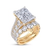 Thumbnail Image 2 of Adore Lab-Grown Diamonds Emerald-Cut Bridal Set 12 ct tw 14K Yellow Gold