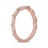 Thumbnail Image 8 of Neil Lane Diamond Scalloped Wedding Band 1/4 ct tw 14K Rose Gold