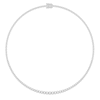 Thumbnail Image 0 of Lab-Created Diamonds by KAY Necklace 2 ct tw 10K White Gold 18"