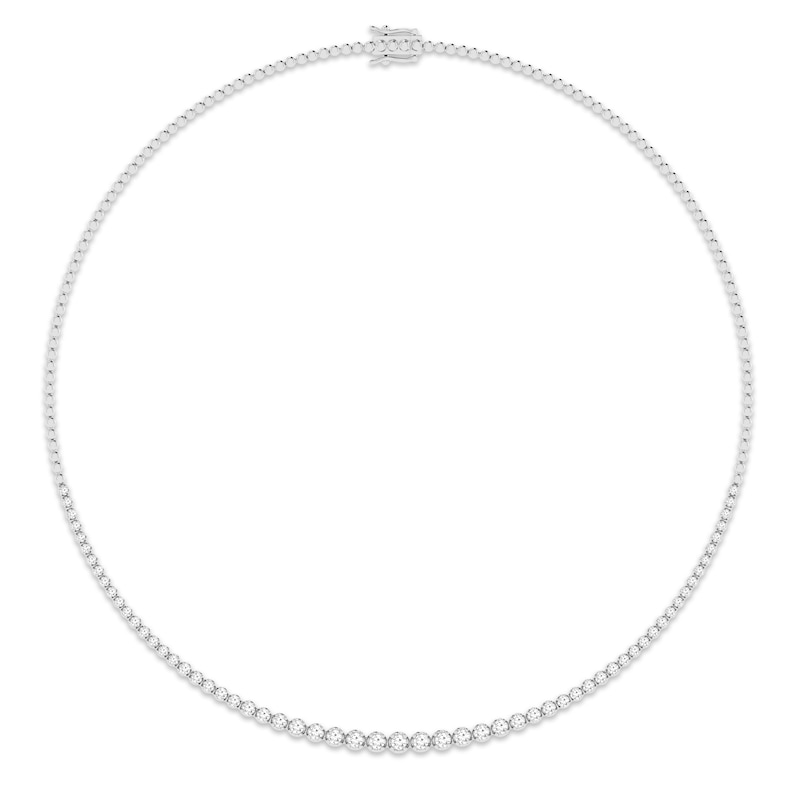 Lab-Created Diamonds by KAY Necklace 2 ct tw 10K White Gold 18