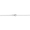 Thumbnail Image 3 of Lab-Created Ruby Bezel Station Necklace Sterling Silver 36"